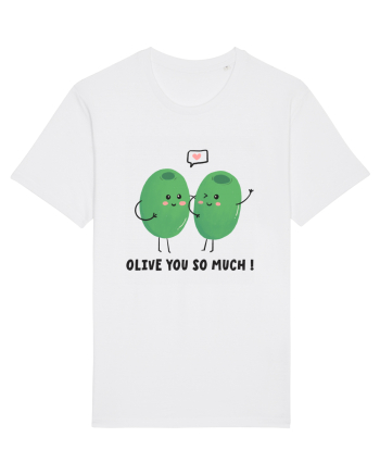 Olive You So Much! White