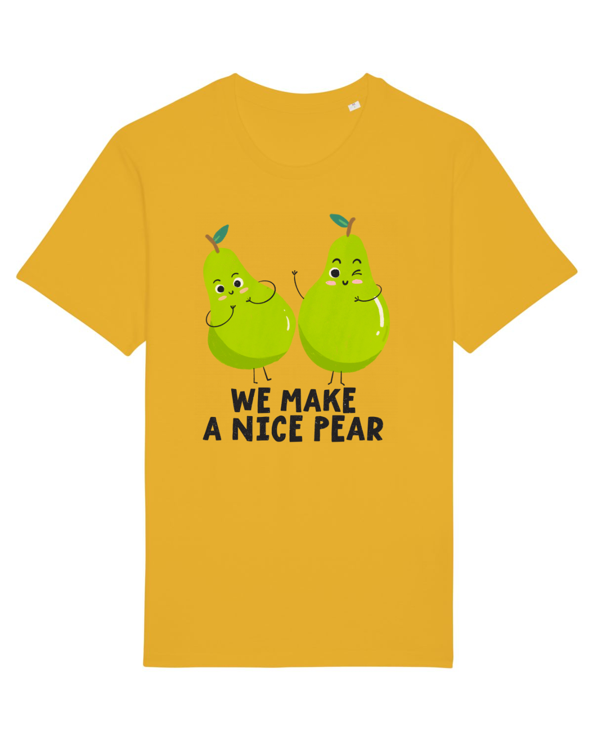 Tricou mânecă scurtă Unisex Rocker Spectra Yellow