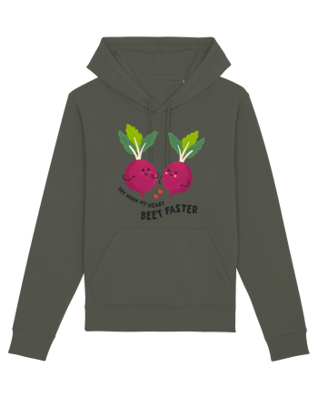 You Make My Heart Beet Faster Khaki