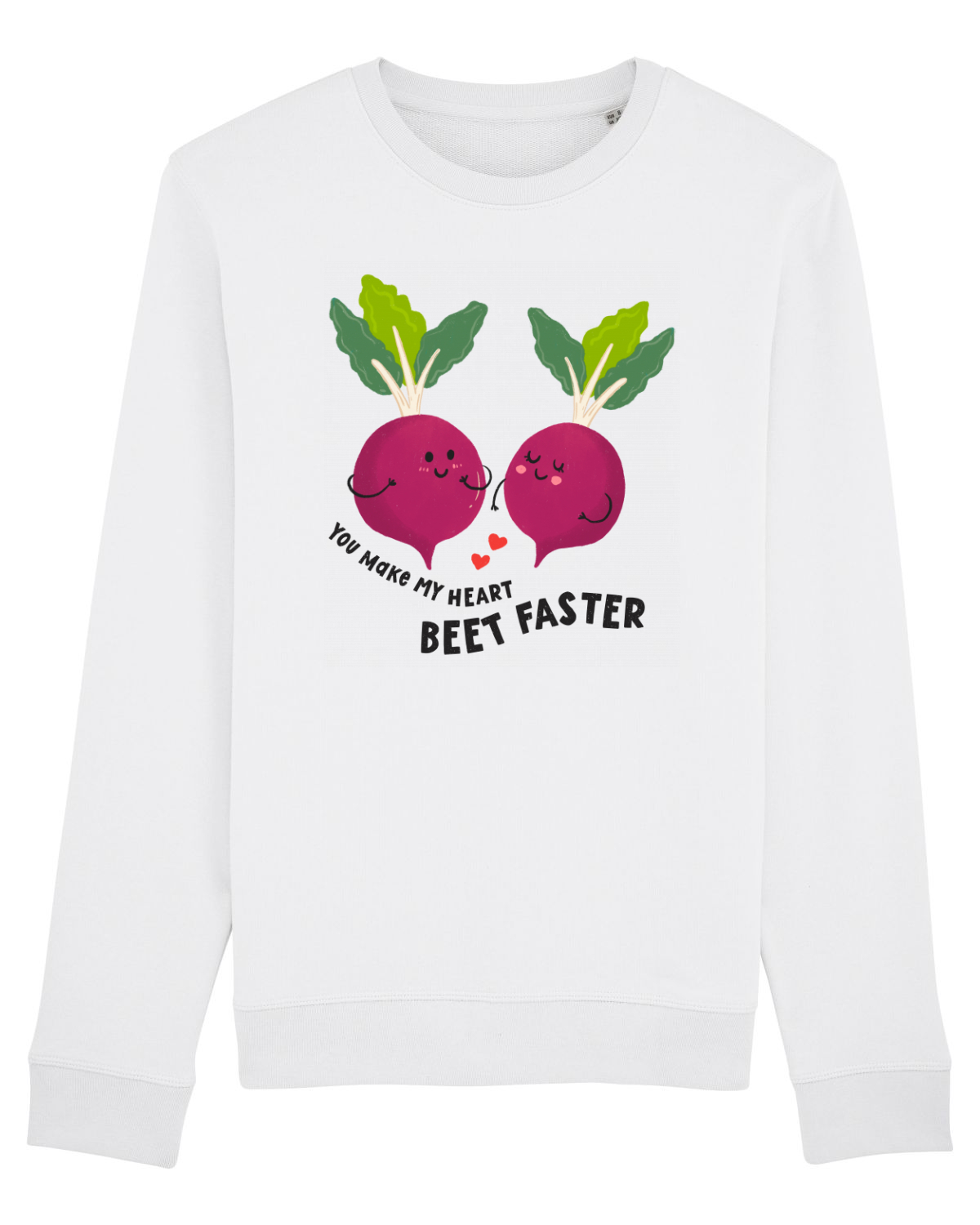 Bluză mânecă lungă Unisex Rise White