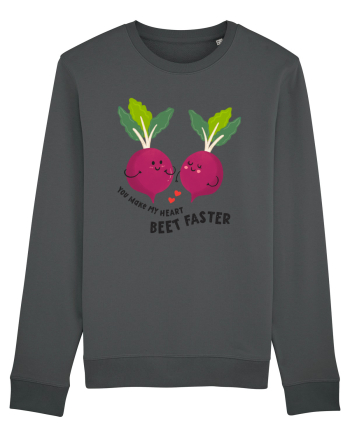 You Make My Heart Beet Faster Anthracite