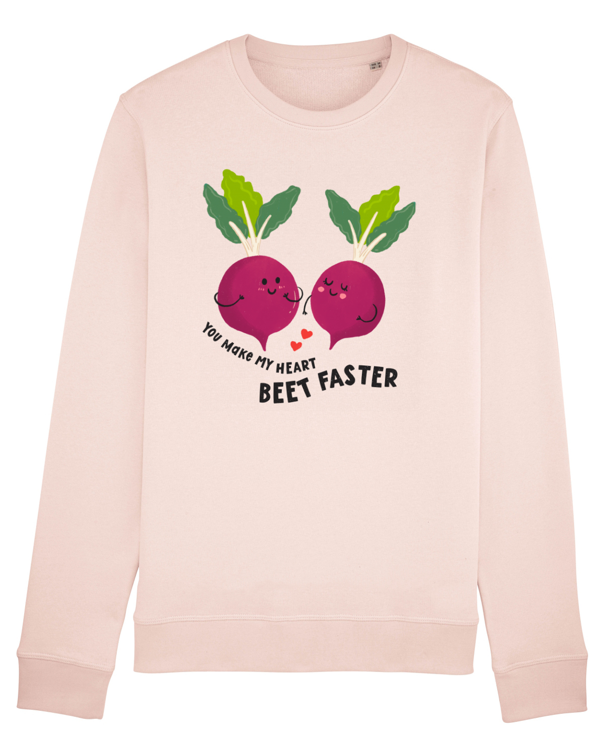 Bluză mânecă lungă Unisex Rise Candy Pink