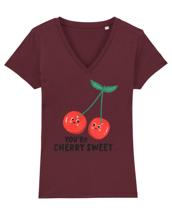 You're Cherry Sweet Burgundy