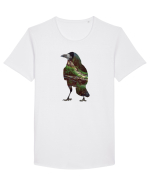Crow Nature Tricou mânecă scurtă guler larg Bărbat Skater