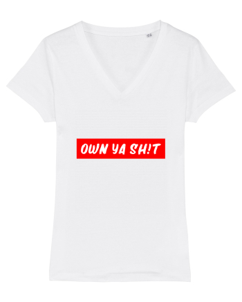 Own ya shit White