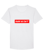 Own ya shit Tricou mânecă scurtă guler larg Bărbat Skater
