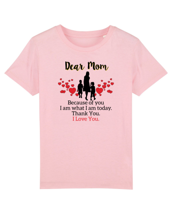 Dear Mom Cotton Pink