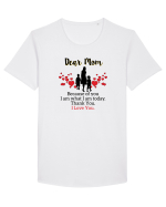 Dear Mom Tricou mânecă scurtă guler larg Bărbat Skater