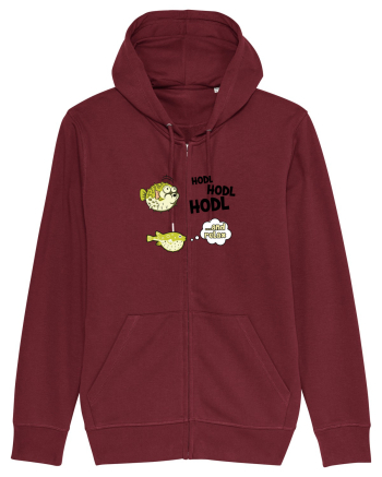 HODL HODL HODL Burgundy
