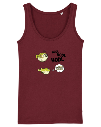 HODL HODL HODL Burgundy