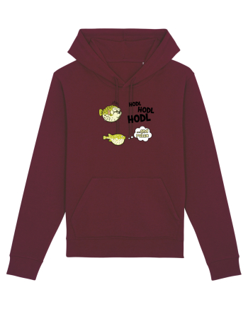 HODL HODL HODL Burgundy
