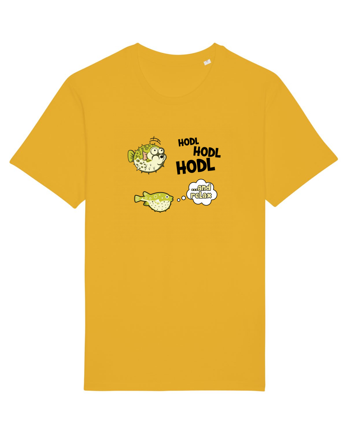 Tricou mânecă scurtă Unisex Rocker Spectra Yellow