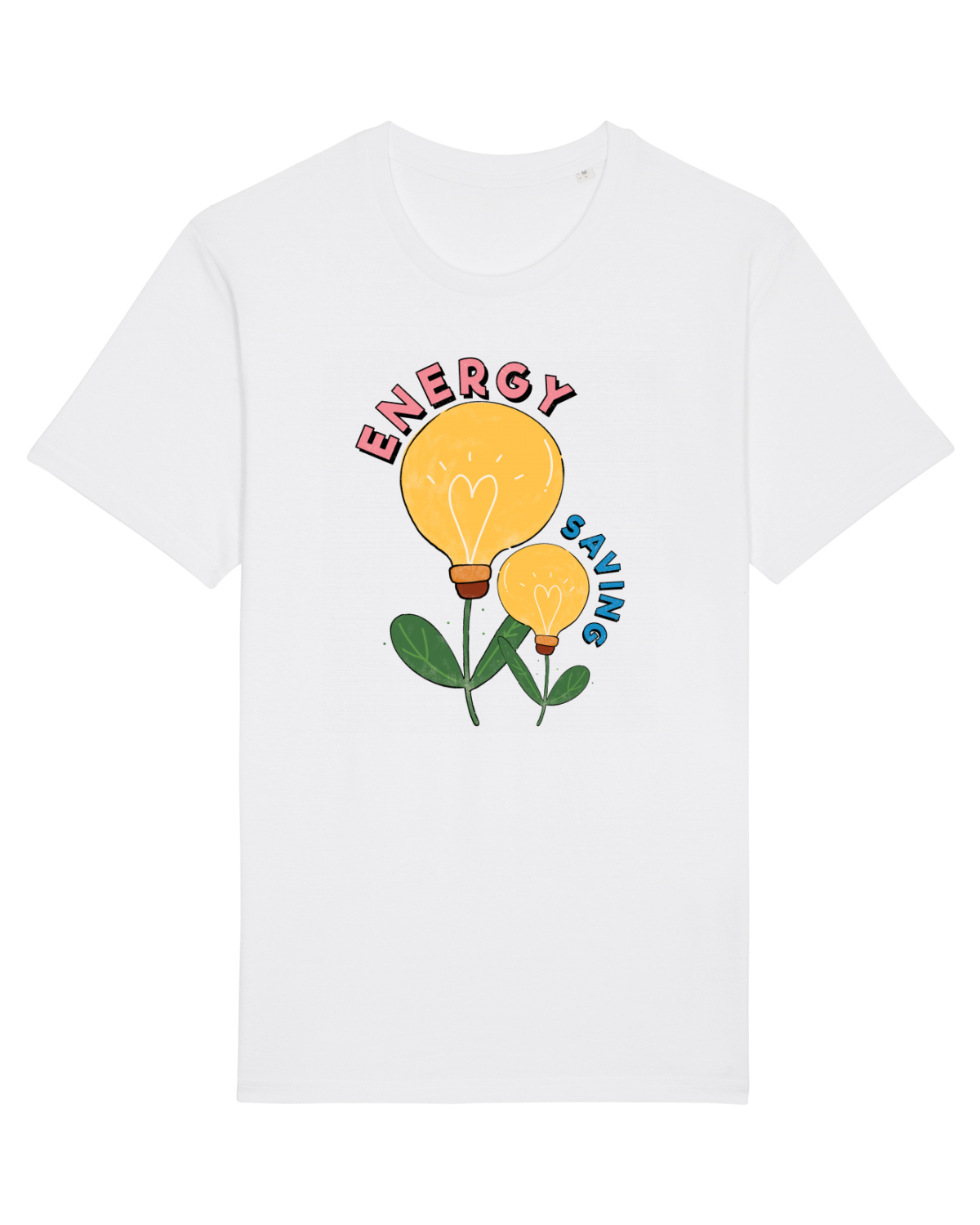 Tricou mânecă scurtă Unisex Rocker White