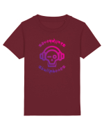 Craniu cu casti - skullphones logo Tricou mânecă scurtă  Copii Mini Creator