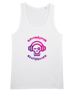 Craniu cu casti - skullphones logo Maiou Bărbat Runs