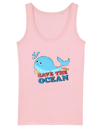 Save the Ocean Cotton Pink
