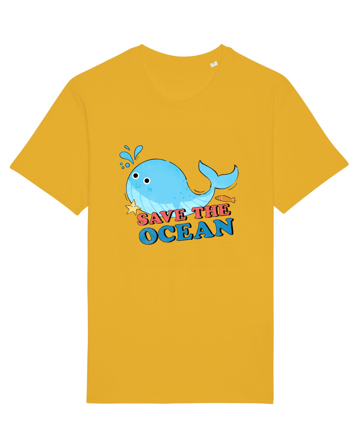 Tricou mânecă scurtă Unisex Rocker Spectra Yellow