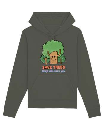 Save Trees, They will Save You Khaki