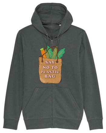 Say No to Plastic Bag Anthracite