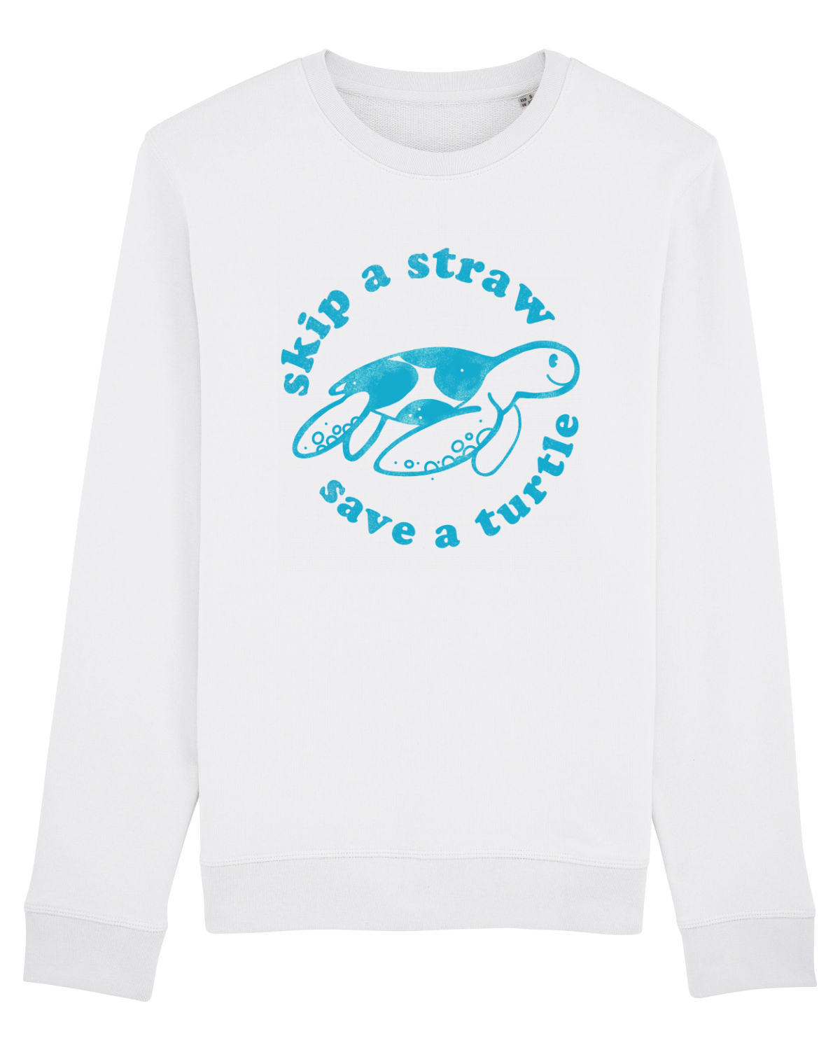Bluză mânecă lungă Unisex Rise White