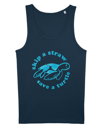 Skip a Straw Save a Turtle Navy
