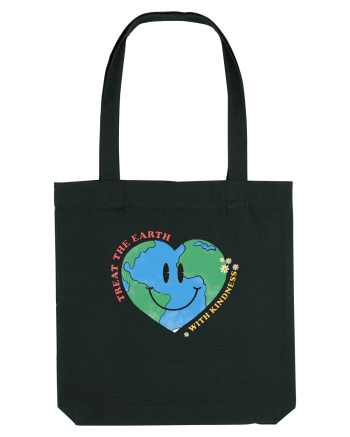 Treat the Earth with Kindness Black