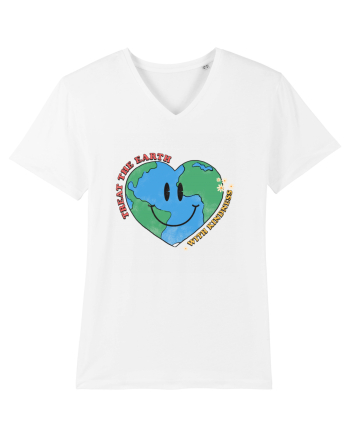 Treat the Earth with Kindness White