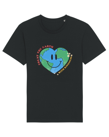 Treat the Earth with Kindness Black