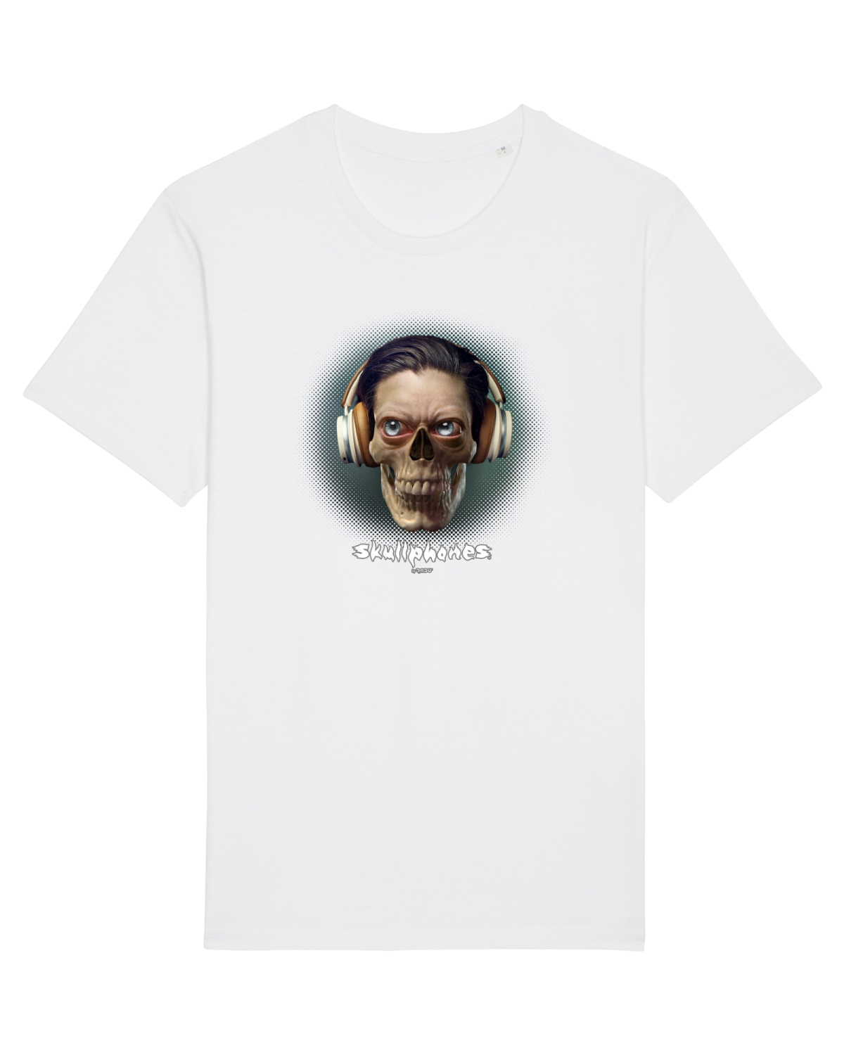 Tricou mânecă scurtă Unisex Rocker White