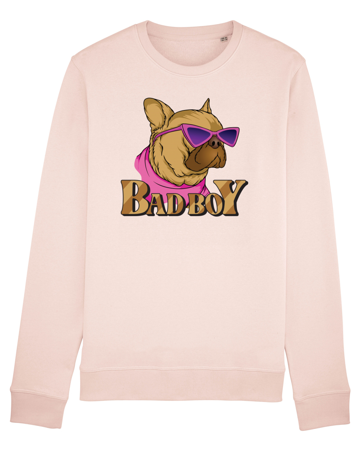 Bluză mânecă lungă Unisex Rise Candy Pink