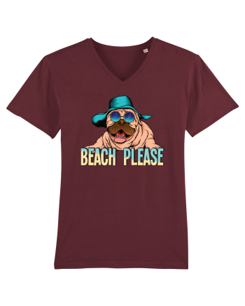 Cu atitudine - Beach please Burgundy