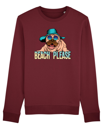 Cu atitudine - Beach please Burgundy