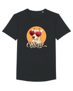 Cu atitudine - Chique Tricou mânecă scurtă guler larg Bărbat Skater