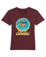 Cu atitudine - El carnivale Tricou mânecă scurtă guler V Bărbat Presenter