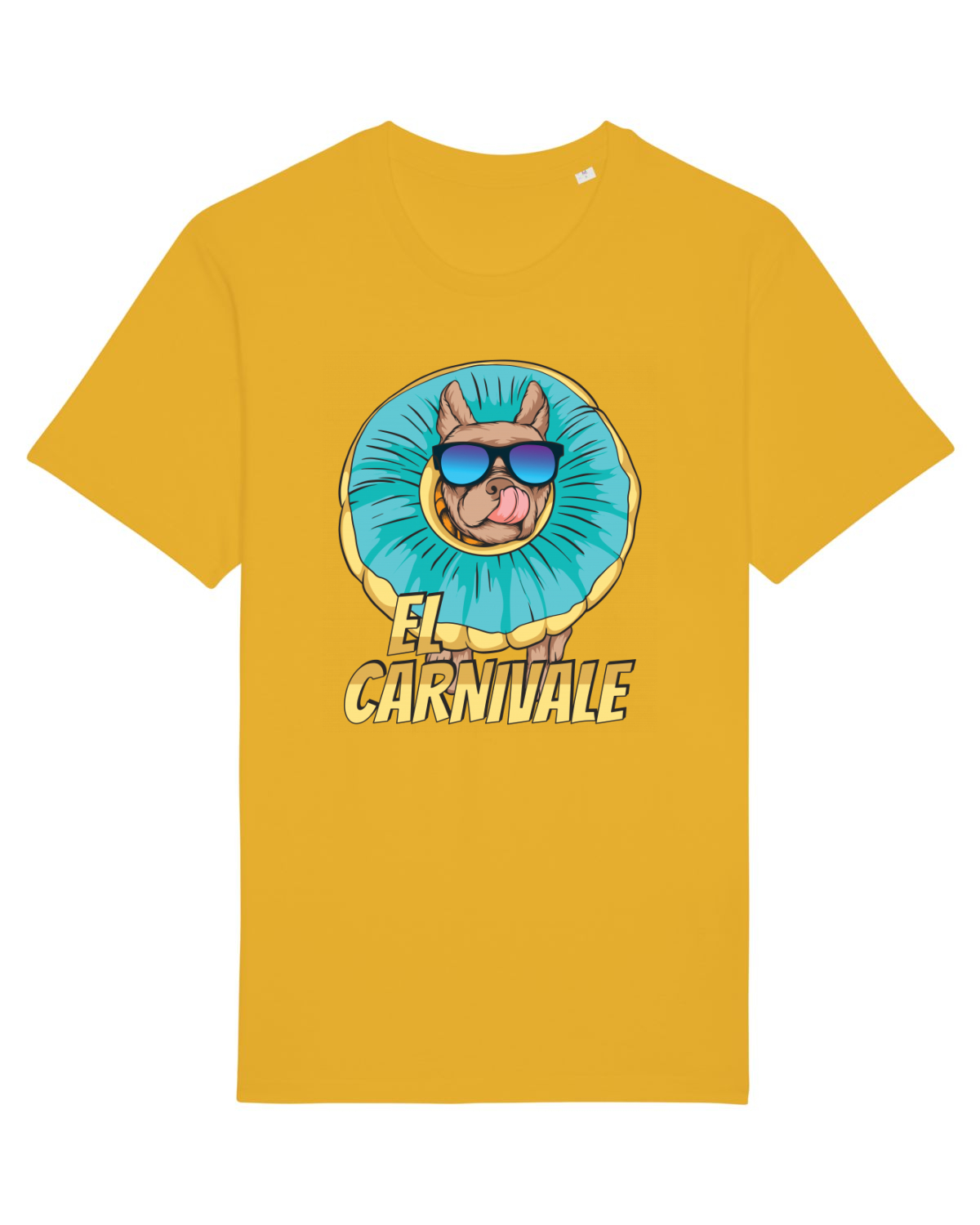 Tricou mânecă scurtă Unisex Rocker Spectra Yellow