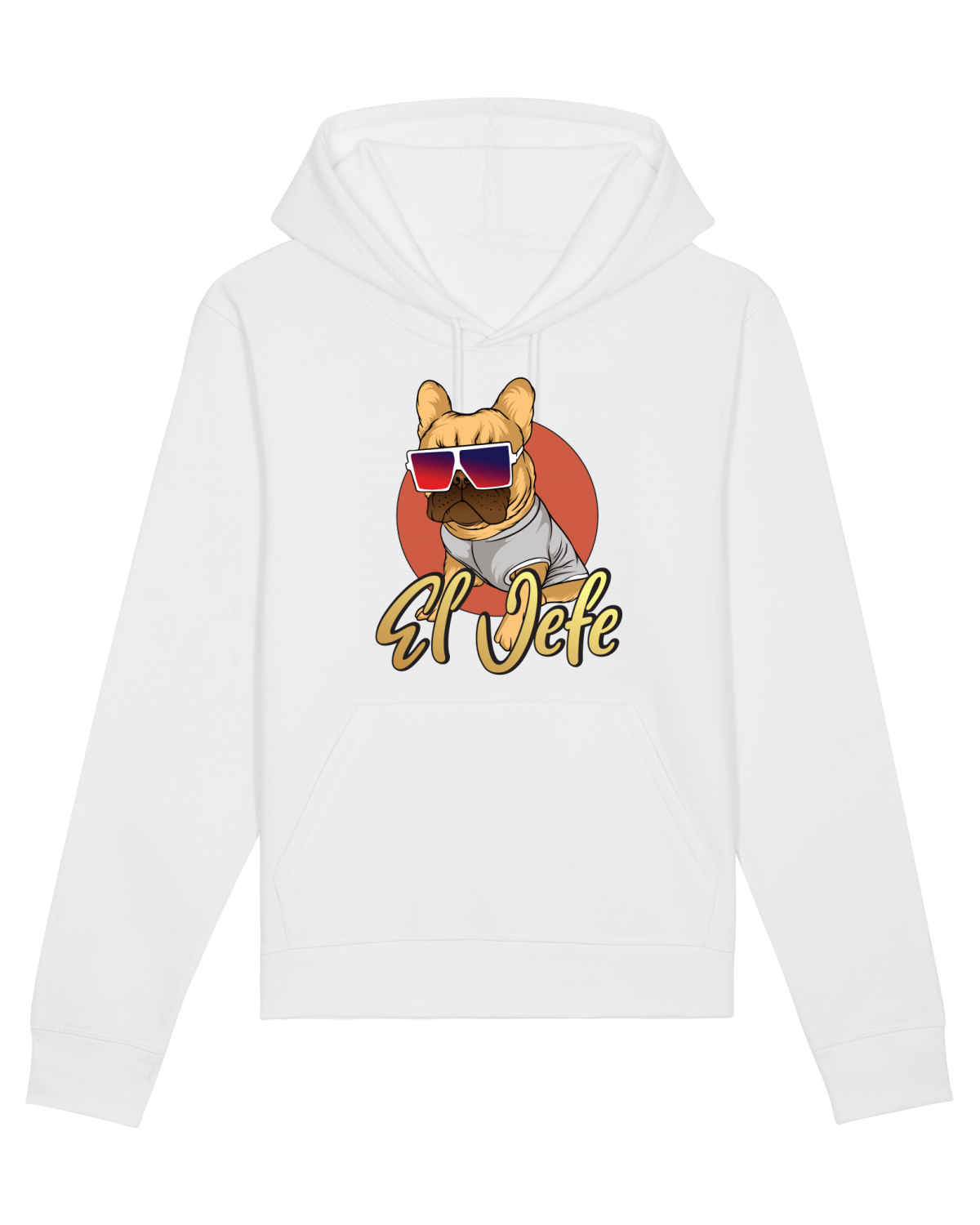 Hanorac Unisex Drummer White
