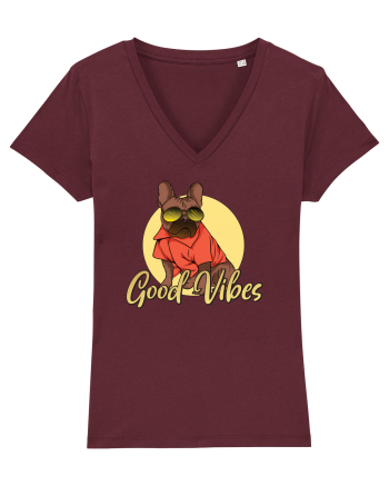 Cu atitudine - Good vibes Burgundy