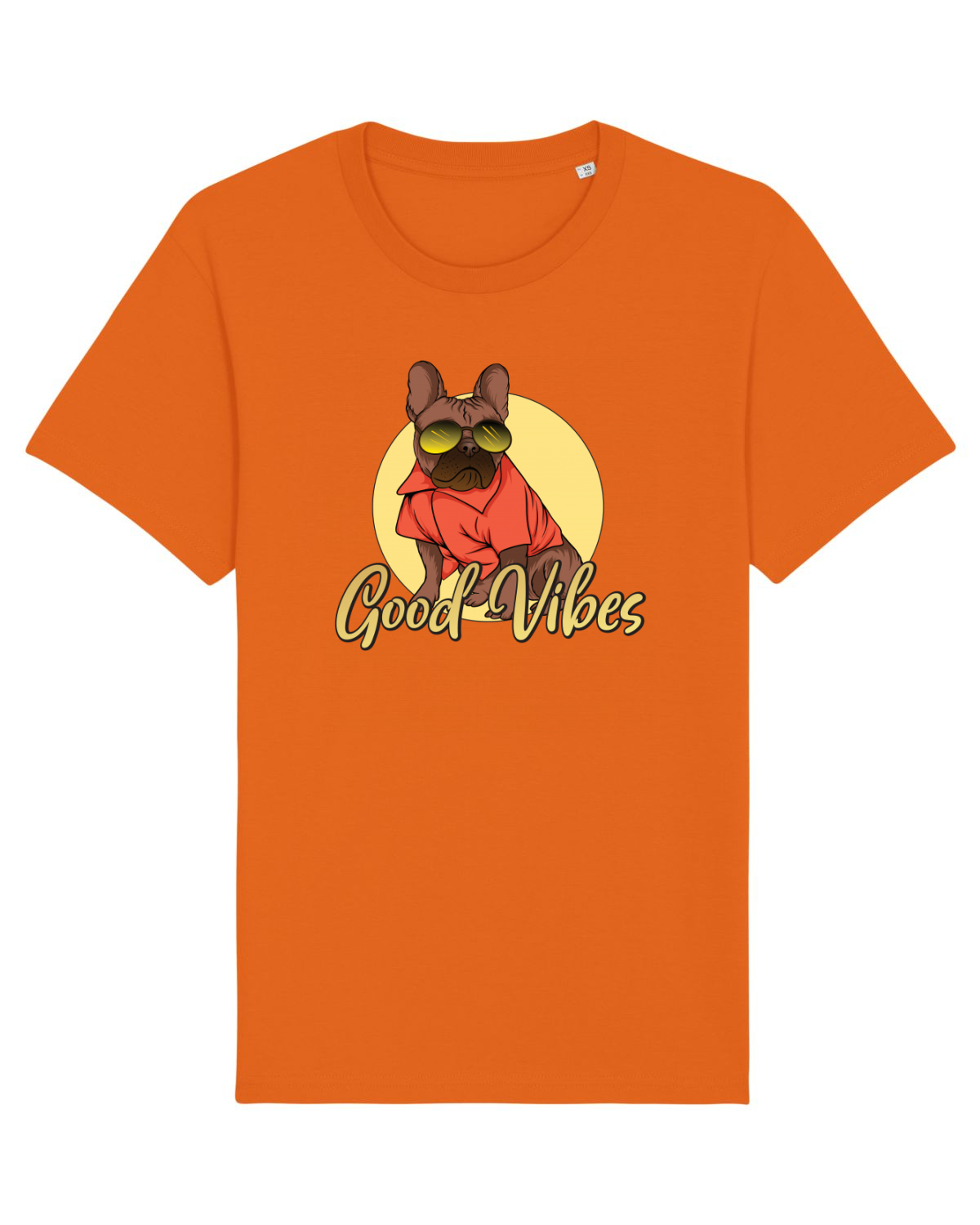 Tricou mânecă scurtă Unisex Rocker Bright Orange