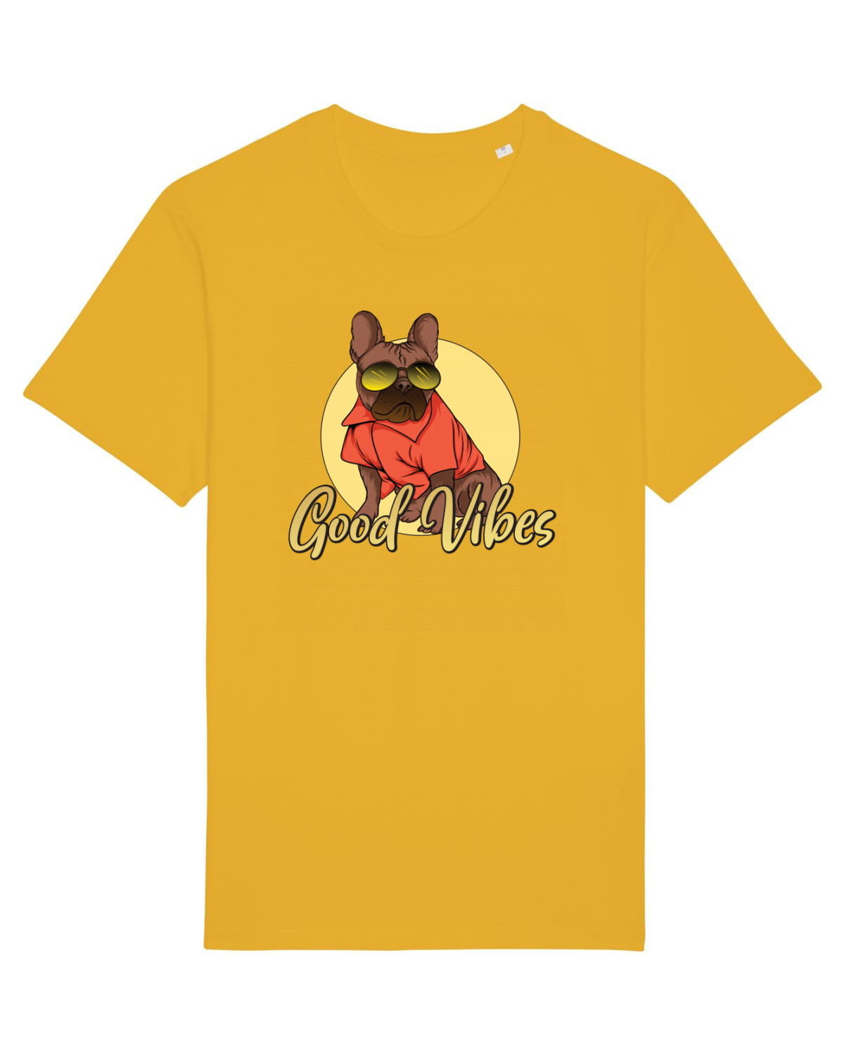 Tricou mânecă scurtă Unisex Rocker Spectra Yellow
