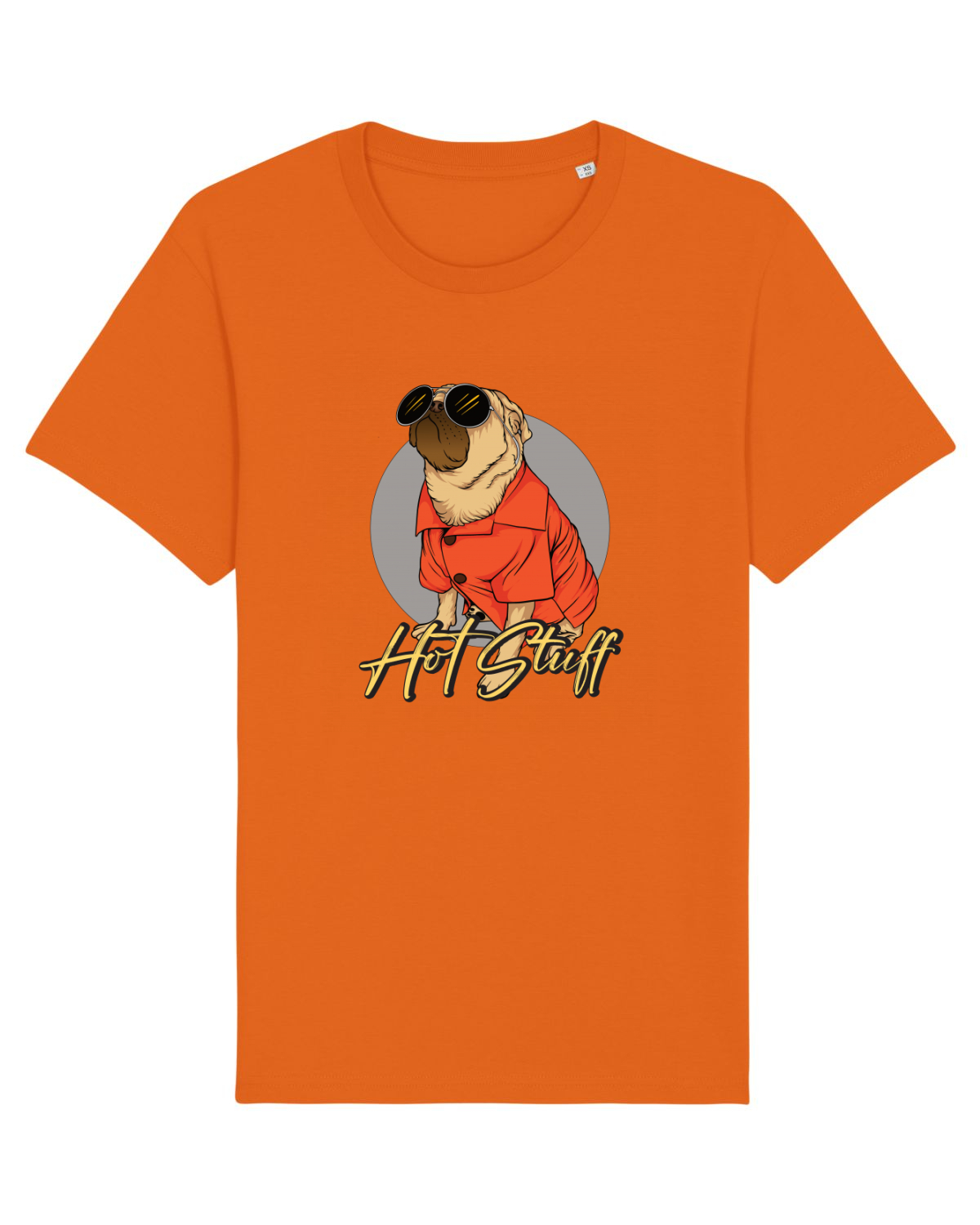 Tricou mânecă scurtă Unisex Rocker Bright Orange