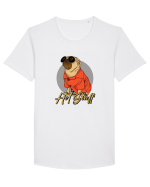 Cu atitudine - Hot stuff Tricou mânecă scurtă guler larg Bărbat Skater