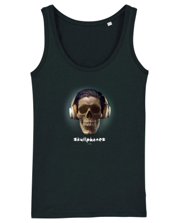 Craniu cu casti - skullphones 01 Black
