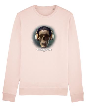 Craniu cu casti - skullphones 01 Candy Pink