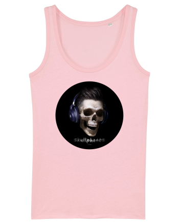 Craniu cu casti - skullphones 13 Cotton Pink