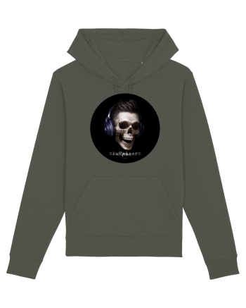 Craniu cu casti - skullphones 13 Khaki