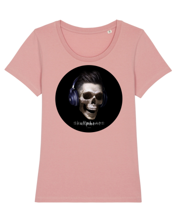 Craniu cu casti - skullphones 13 Canyon Pink