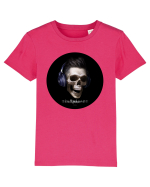 Craniu cu casti - skullphones 13 Tricou mânecă scurtă  Copii Mini Creator