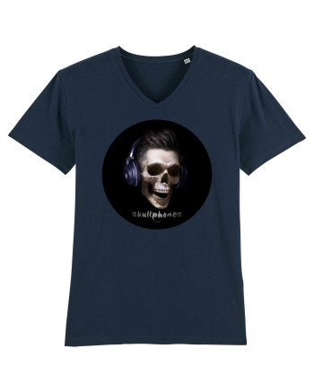Craniu cu casti - skullphones 13 French Navy