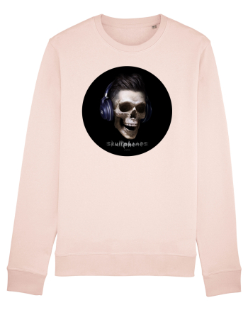 Craniu cu casti - skullphones 13 Candy Pink