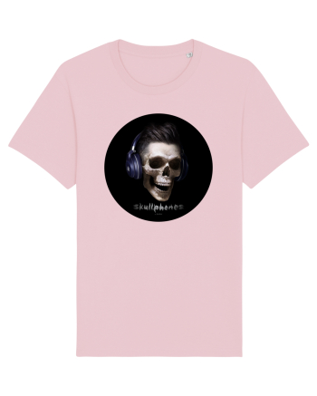 Craniu cu casti - skullphones 13 Cotton Pink